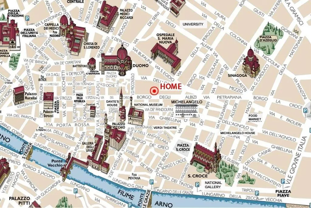 Accanto Alla Cupola Florence Apartment